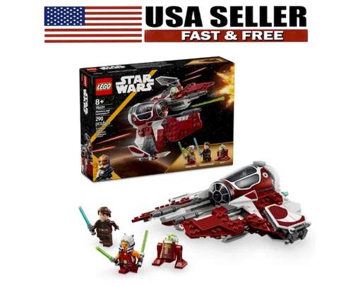 LEGO Star Wars: Ahsoka’s Jedi Interceptor Building Set (75401)