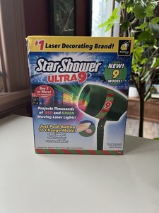 Star Shower Ultra 9: As Seen on TV Laser Projector Light