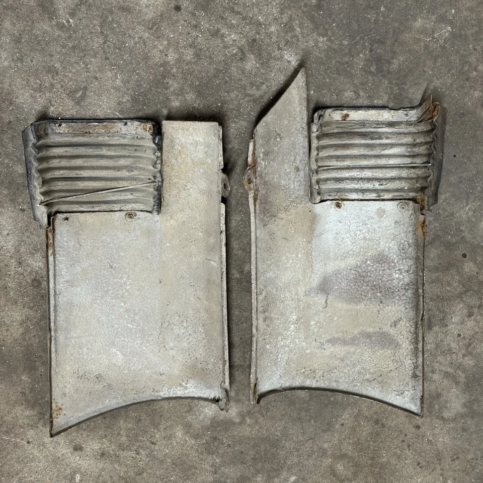 Пара удлинителей конца заднего бампера Porsche 911 911S 1974-1977 левый и правый середина года - Изображение 4 из 4