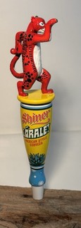 Shiner Orale’ Cat Beer Tap Knob Unusual Texas Gato Bock