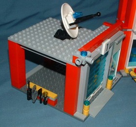 CITY, FIRE STATION SET NO. 60110 - LEGO - 2016 - USED CONDITION