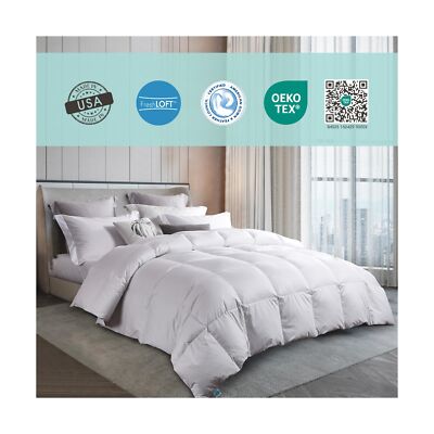 Martha Stewart 300 Thread Count White Down Comforter - Full/queen