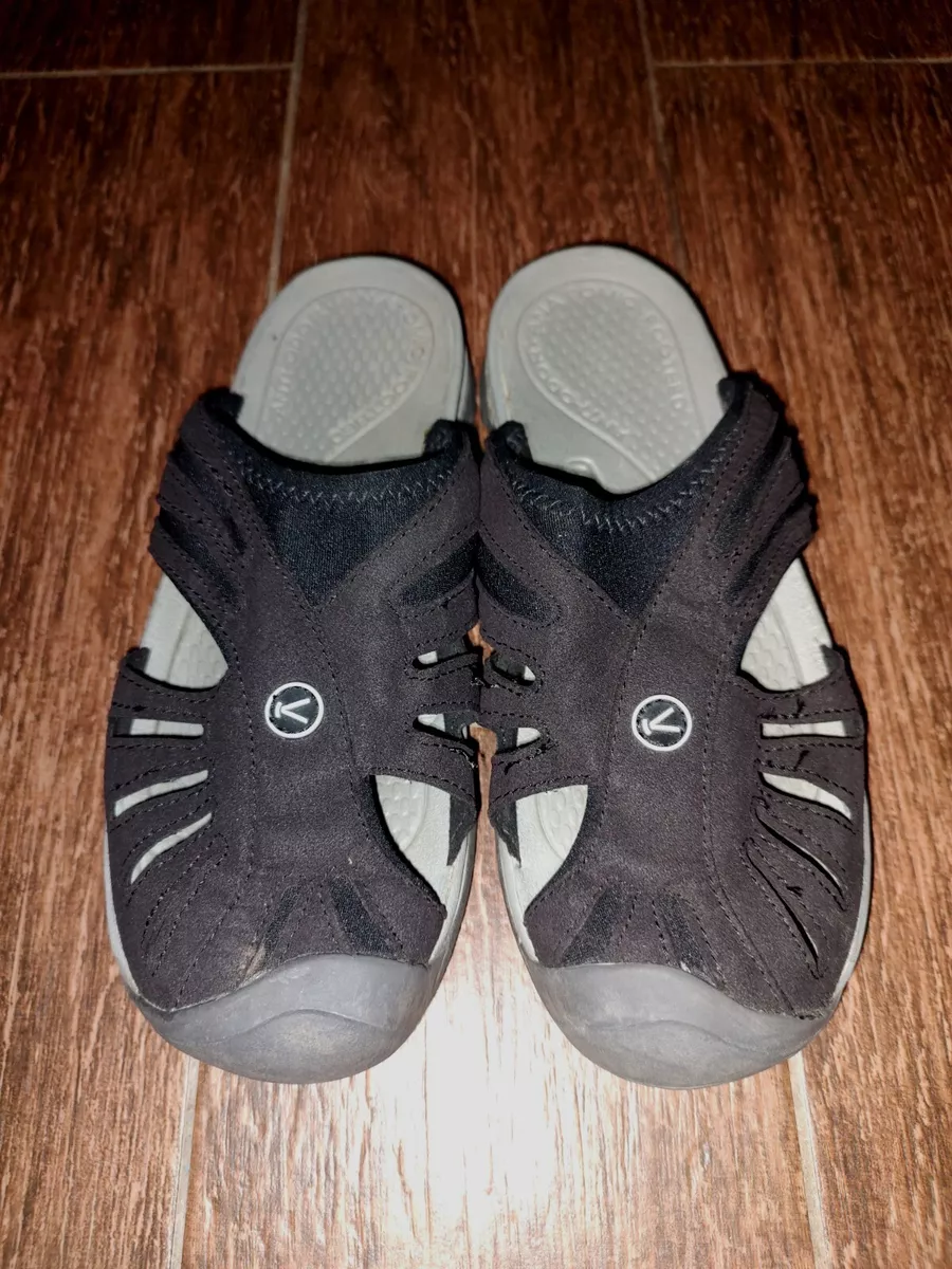 Keen Rose Black Anti Odor Anatomic Footbed Slide Sandal US 8 UK 5.5 EU 38.5