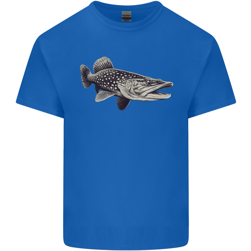 Camiseta de algodón para hombre A Pike Fishing Fisherman - Imagen 3 de 15