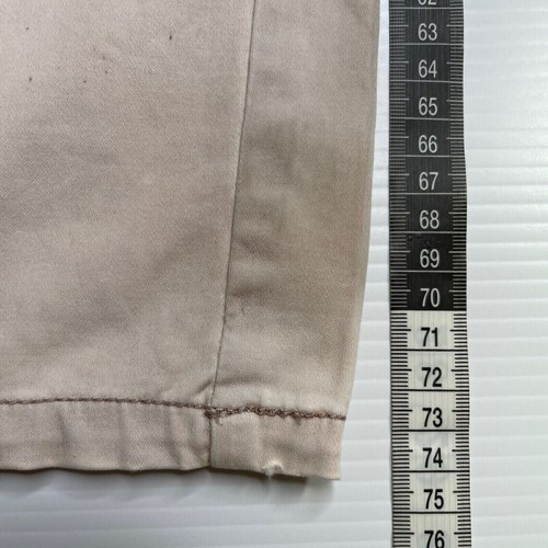 Lee Cooper Straight Canvas Chino Pants Womens Size 12 Waist Beige Casual Style - Picture 8 of 12