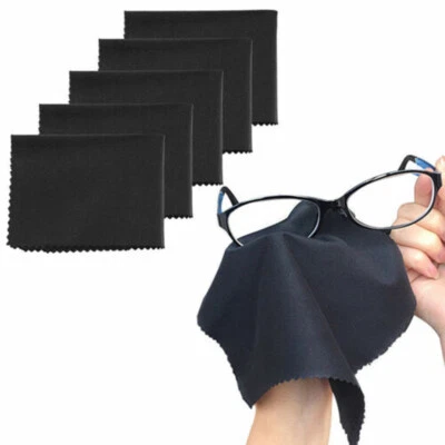 10 Pack Premium Microfiber Cleaning Wipe Cloths for Lens DSLR Glasses TV Screen