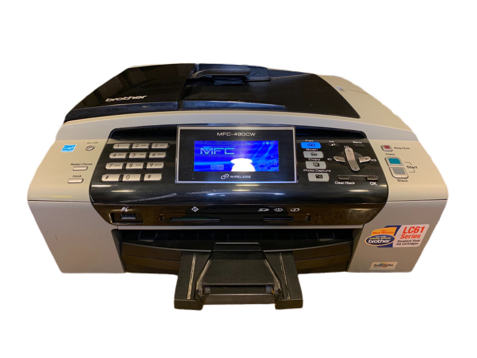 mfc490cw wireless setup