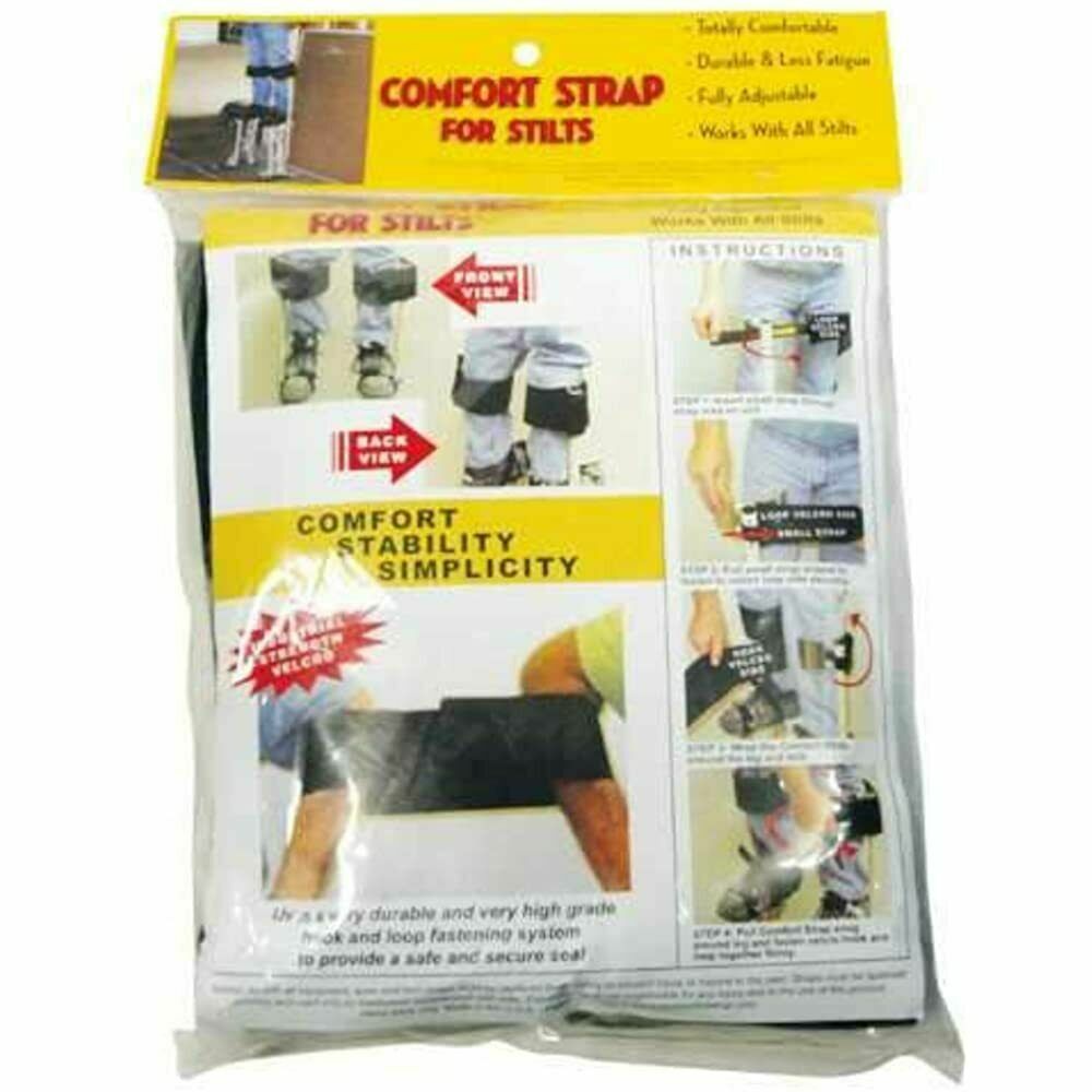 Padded Comfort Stilt Straps Drywall, Painting Fits DuraStilts
