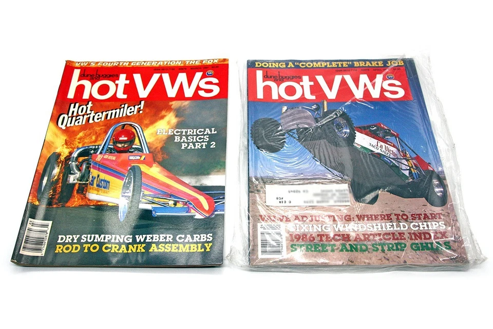 Лот винтажных ('87-88) журналов "Dune Buggies and Hot VW" (16), Wright Publishing - Изображение 3 из 4