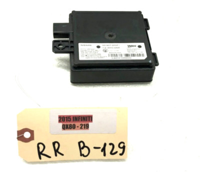 2011-2017 INFINITI QX56 QX80 RIGHT PASSENGER REAR BLIND SPOT CONTROL MODULE OEM.