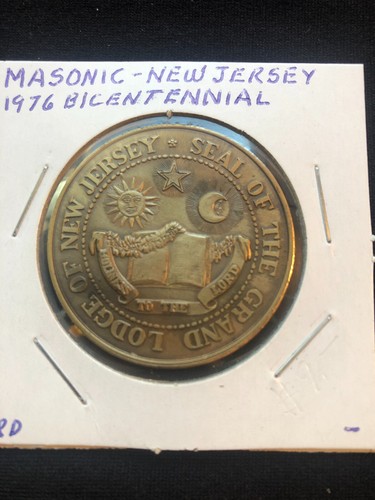 New Jersey, Grand Masonic Lodge Medal For The 1976 U.S. Bicentennial