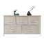 chest of fabric drawers dresser bedroom storage organizer tower furniture 5 bins