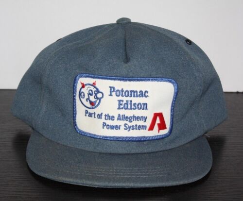 vintage-potomac-edison-allegheny-power-hat-patch-blue-snapback