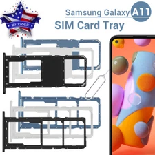 SIM Card Tray MicroSD Holder with PIN For Samsung Galaxy A11 SM-A115U A115F/DS