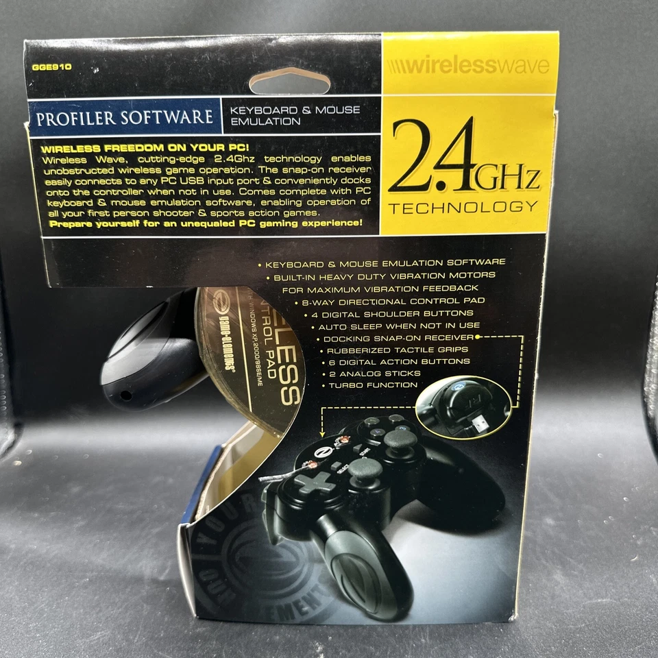 Game Elements Wireless Game Controller GGE910 for PC - Image 4 of 4