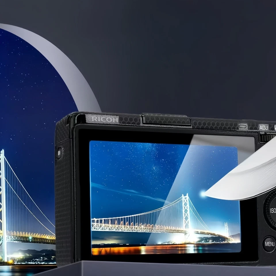 For Ricoh GRX III GR II.Camera screen explosion-proof protective film (2 pieces) - Image 3 of 4