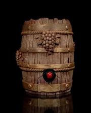 Chestnut Wine Bag Dispenser