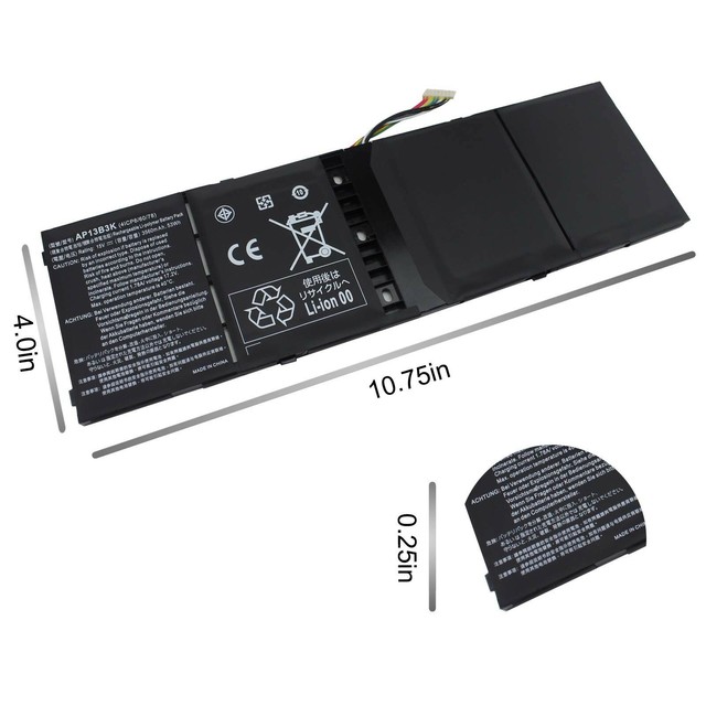 Ap13b3k аккумулятор acer