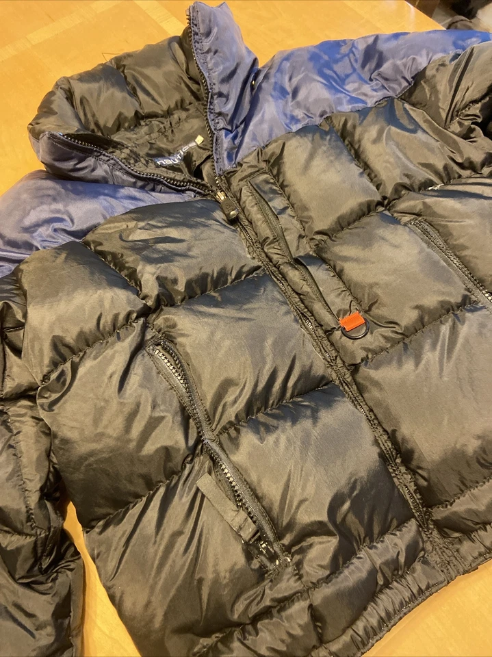 Chaqueta acolchada Nautica Competition juvenil XS vintage? Relleno de plumón de ganso de nailon Foto 3 de 4