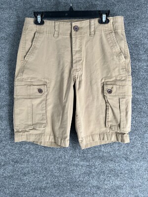 Urban Pipeline Shorts Men Size 32 Beige Hits At The Knee Super Flex Cargo 