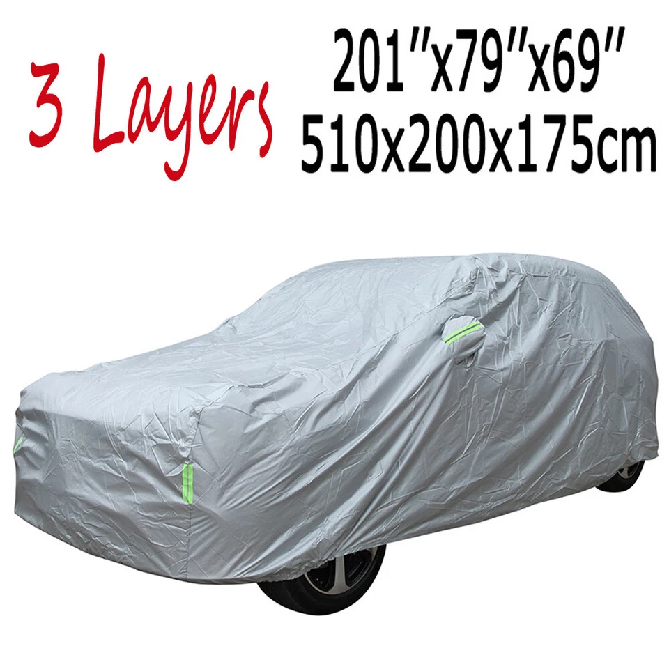 Cubierta completa para auto Land Rover Range Rover impermeable exterior sol UV a prueba de polvo Foto 3 de 4