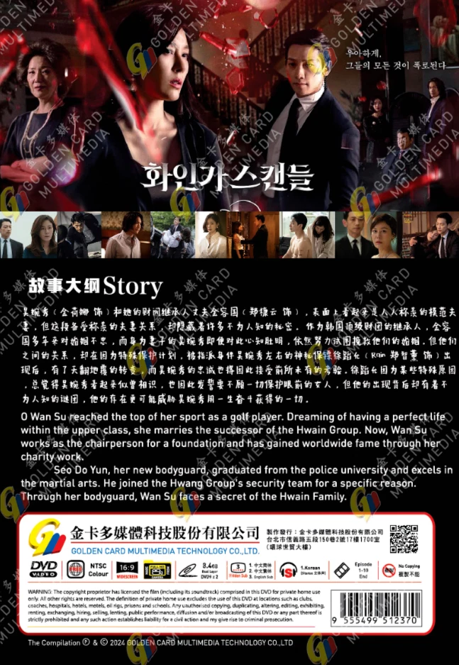 DVD Korean Drama Red Swan Episode 1-10 END English Subtitle All Region FREESHIP - Image 2 of 4