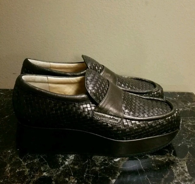 Stephane Kelian Brown Leather Platform Shoes Size 4.5 (US 7) | eBay