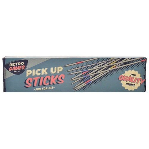 Retro Pick Up Sticks Wooden Kids / Family Fun Board Game Set - Picture 4 of 4