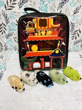 Lot of 5 Kung Zhu Battle Hamsters with Case