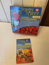 Topsy Turvy Upside Down STRAWBERRY Planter As Seen On TV Garden Grow Bag