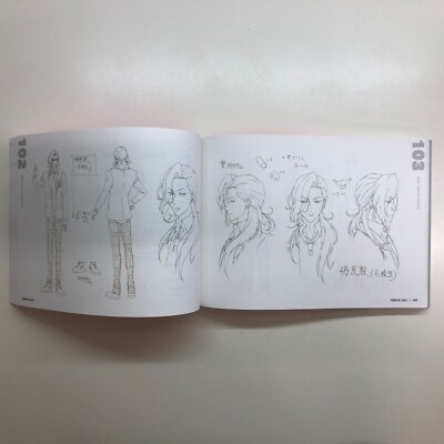 Sk8 Infinity Design Works Set of 3 Books Character Design Official