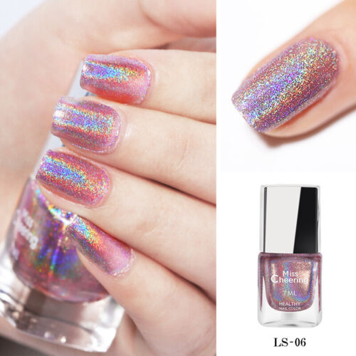 Multicolor Metallic Nail Polish Mirror Effect Chrome Nail Art Polish Varnish DIY - Picture 21 of 21