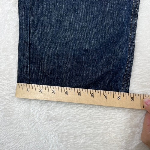 NWT Arizona Jeans Boys 14 Husky Blue Relaxed Straight Dark Wash Denim - Picture 8 of 12