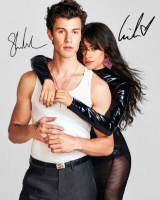REPRINT SHAWN MENDES CAMILA CABELLO Hot Singer Signed 8x10
