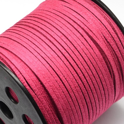 Wildleder Imitat Band 3mm Velourband Imitat Choker Schmuckband 5 Meter SERAJOSY - Bild 41 von 42