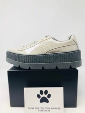Puma Fenty by Rihanna Pointy Creeper Patent Dove 366270-02 Women's Size 7.5-8