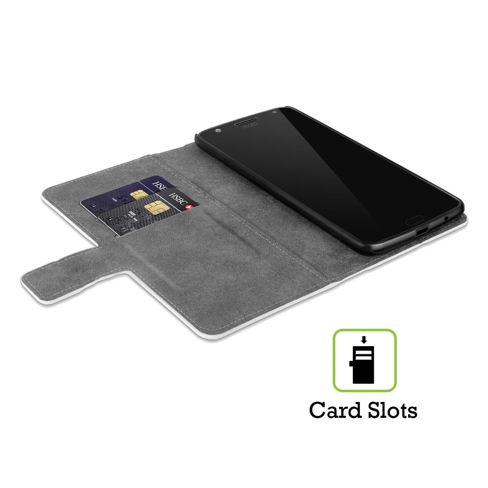 HEAD CASE DESIGNS AZTEC ANIMAL FACES 2 LEATHER BOOK CASE FOR MOTOROLA PHONES - Image 2 of 4