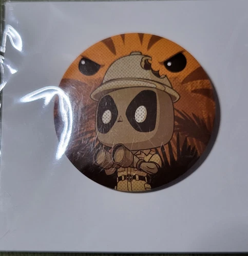 Funko POP Pin - Marvel: Deadpool Safari - Gamestop Excl bucket list