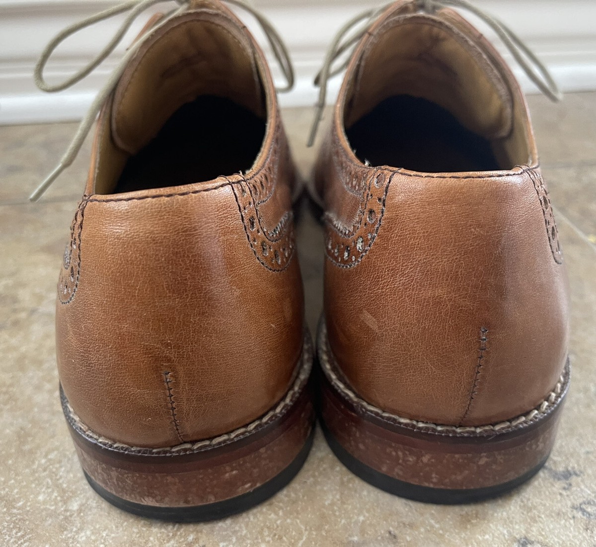 Mens Cole Haan Wingtip Grand Brown Leather Dress Shoe Size 10 C09303 Mens Cole Haan Wingtip Grand Brown Leather | Mercari main image 2