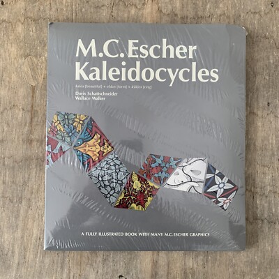 M. C. Escher Kaleidocycles Book and Model Set Brand New Sealed Vintage Art Pack