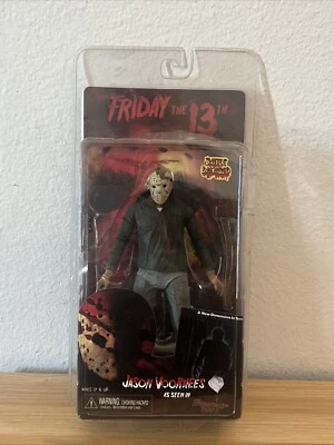 NECA Reel Toys Battle Damaged Jason Voorhees Friday The 13th Part 3 Movie Figure - Image 1 of 4