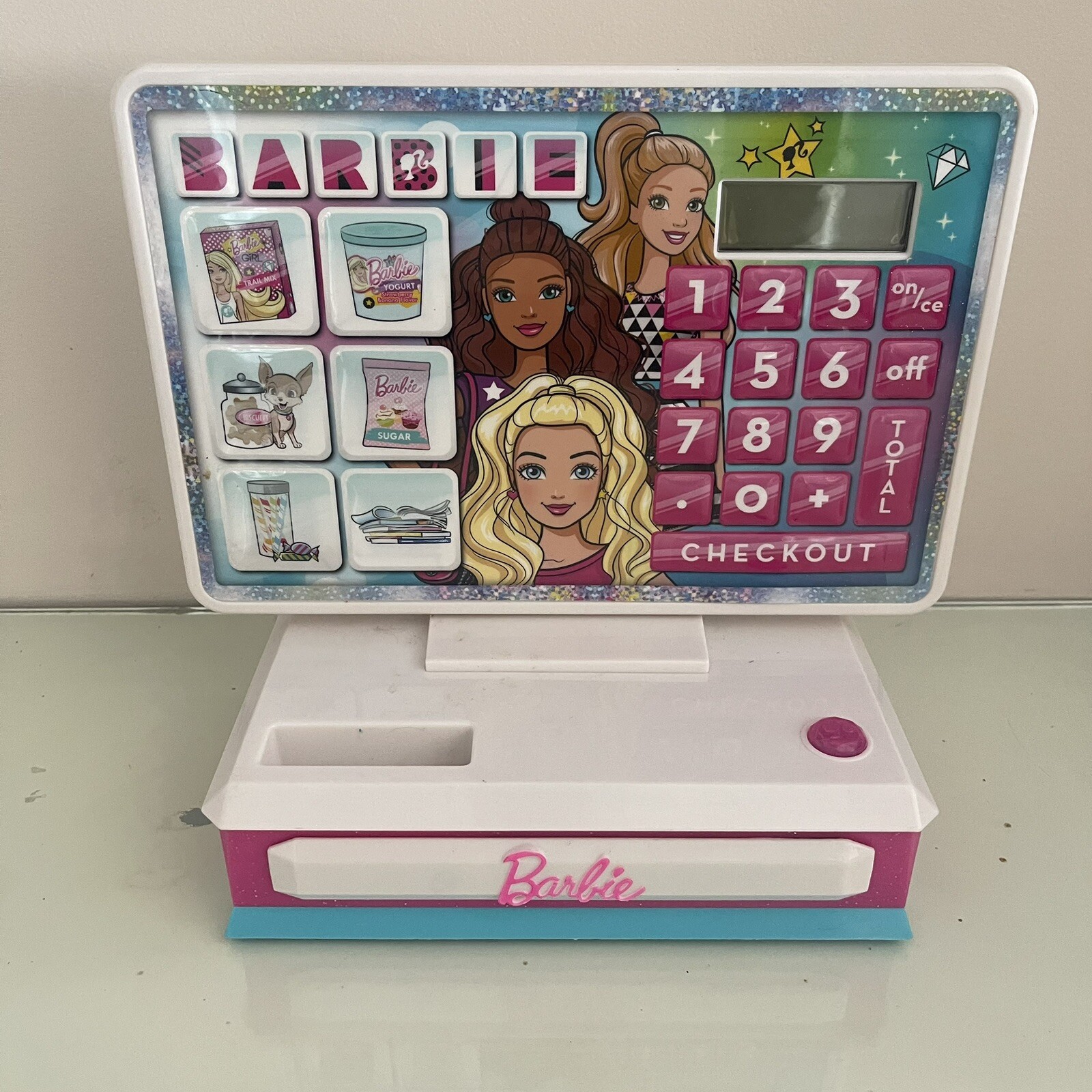 как выглядит BARBIE Shop With Me Talking Cash Register Bonus Play Cash фото