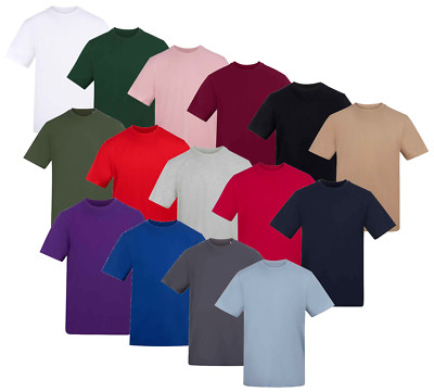 AWDis Unisex 180gsm Cotton Short Sleeve Crew Neck Tee T-Shirt