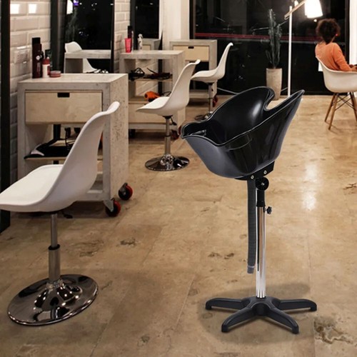 Portable Hairdressing Salon Basin Sink Hair Washing Clean Backwash Bowl - Picture 11 of 17