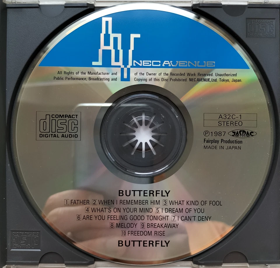 BUTTERFLY Father CD Japan 1987 no OBI Modern Talking Madonna Roxy Music ABBA - Bild 2 von 4