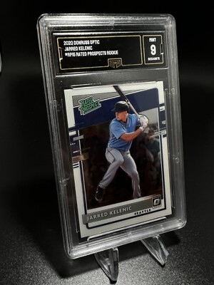 2020 Donruss Optic Jarred Kelenic 9 Grading Graded Rated Prospects Rookie MLB
