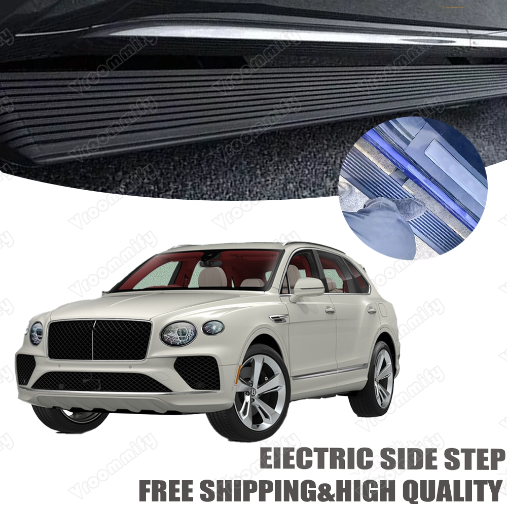 2PCS Electric Power Running Board Side Steps Fits for Bentley