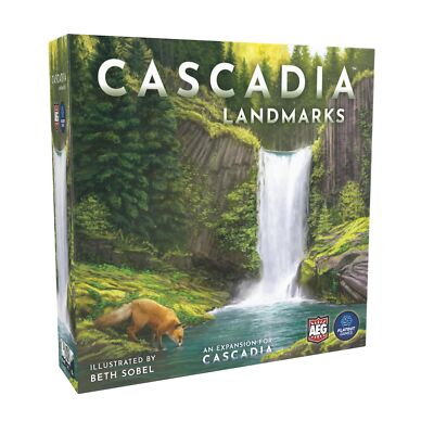 Cascadia Landmarks Expansion Board Game For 5th 6th Players New Scoring Fun