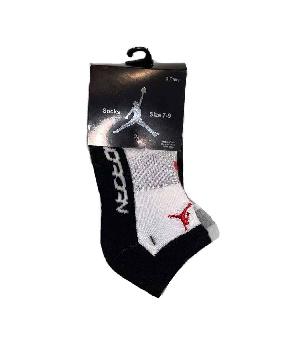 NWT NIKE AIR JORDAN PACK LOW CUT SOCKS 7-9
