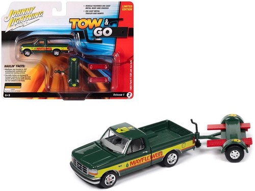 1993 Ford F-150 Johnny Lightning Tow and Go RETIRED Limited Edition 1:64 Scale - Picture 7 of 9
